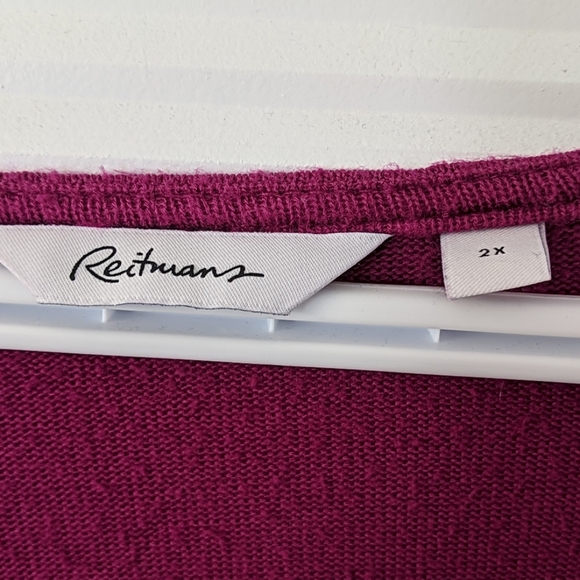 Purple knit shirt - Picture 3 of 4